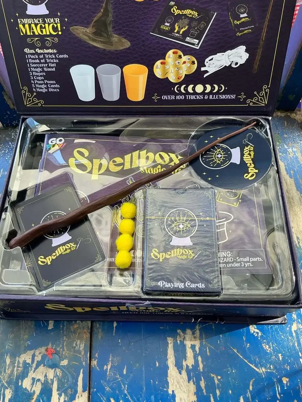 Go Play! Spellbox Magic Kit with Over 100 Tricks & Illusions